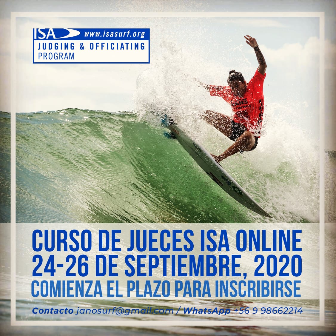 Surf: Curso nacional de jueces USU 2020